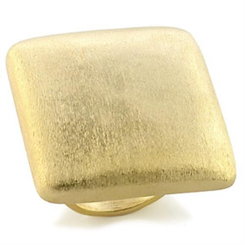 JCE179 Gold Brass Ring with No Stone