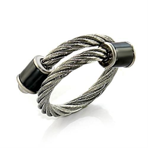 JCE394 Stainless Steel Ring with No Stone
