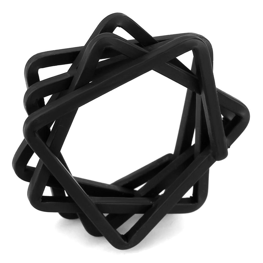 JCE4235 Ruthenium Brass Ring with No Stone