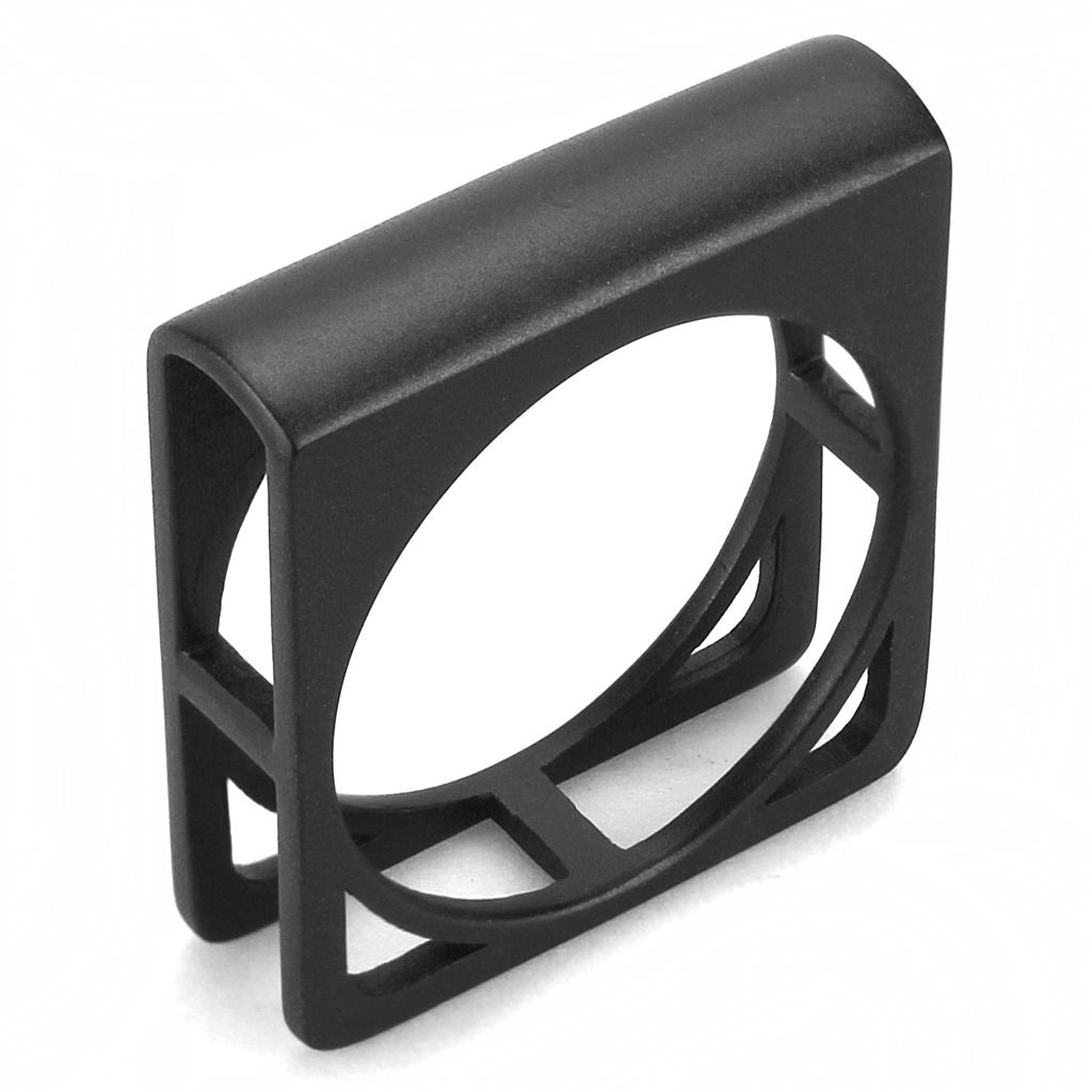 JCE4256 Ruthenium Brass Ring with No Stone