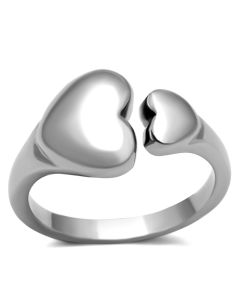 JCE1000 High polished (no plating) Stainless Steel Ring with No Stone