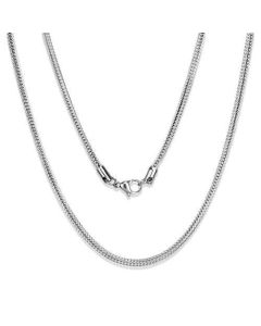 JCE2430 High polished (no plating) Stainless Steel Chain with No Stone