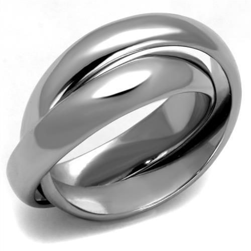 JCE2498 High polished (no plating) Stainless Steel Ring with No Stone