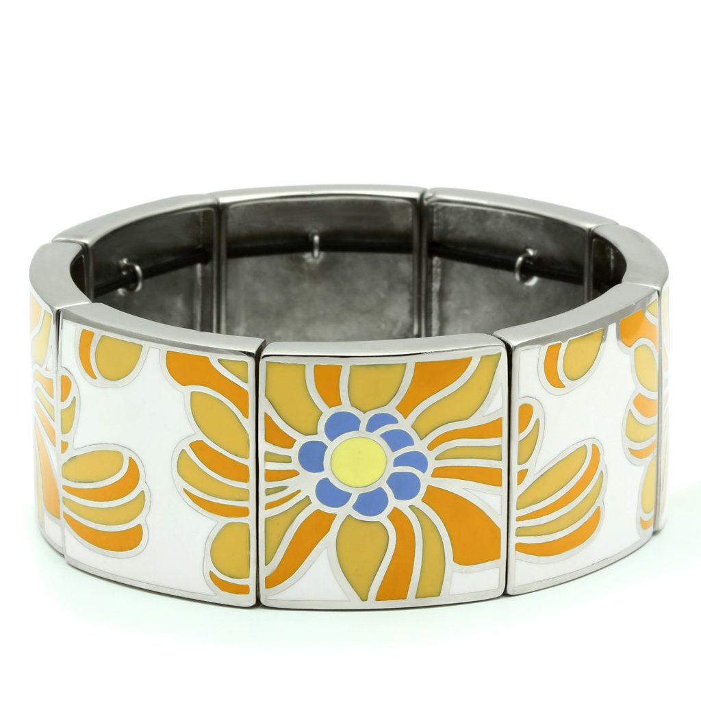 JCE300 High polished (no plating) Stainless Steel Bracelet with No Stone