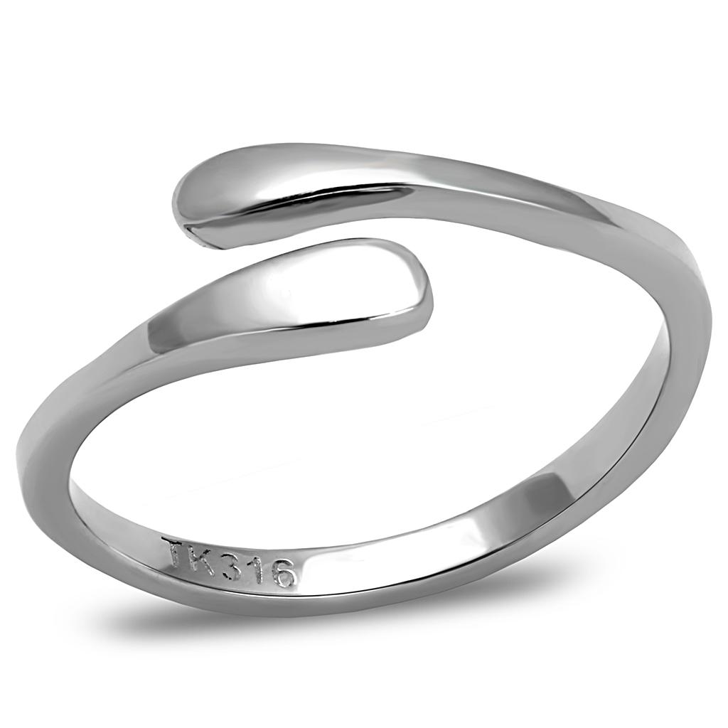 JCE3261 High polished (no plating) Stainless Steel Ring with No Stone